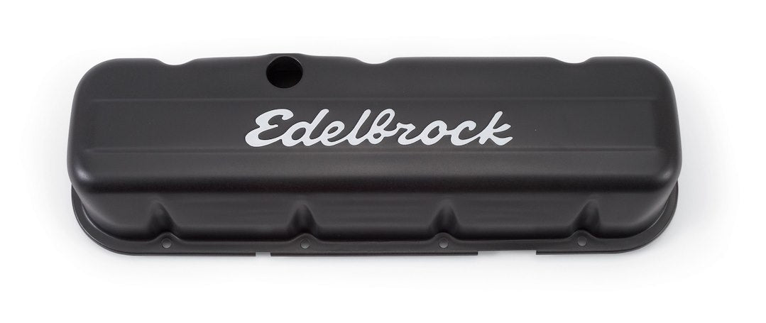 Edelbrock 4683 Tall Black Big-Block Chevrolet Valve Cover