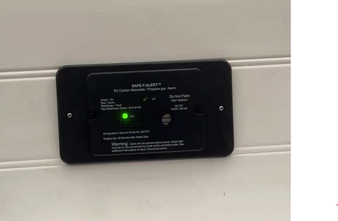 MTI 42RBLTRKIT RV Carbon Monoxide/Propane Alarm