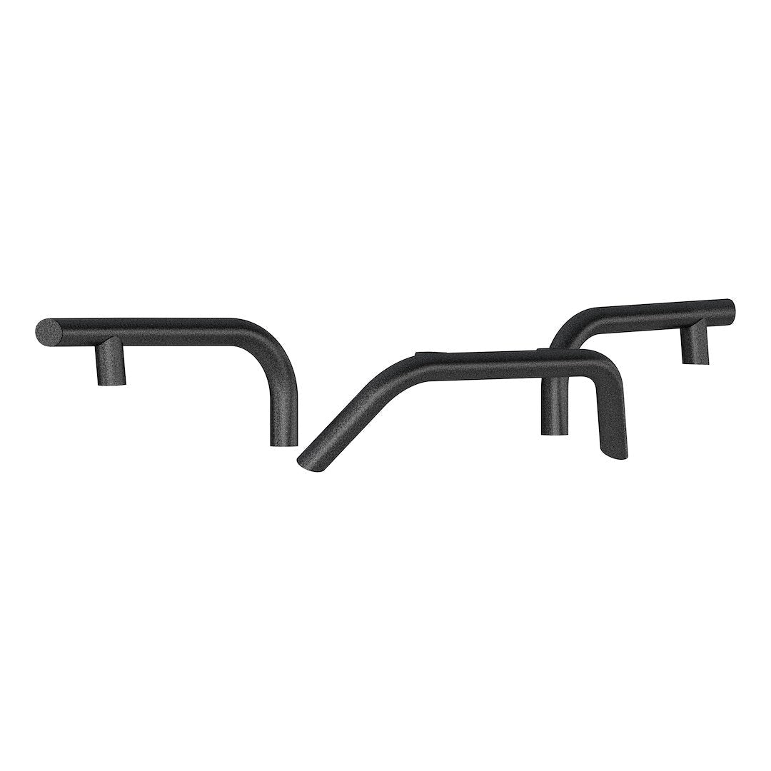 Aries 2081254 Bull Bar Black Textured Powder Coated No with skid plate - image 2