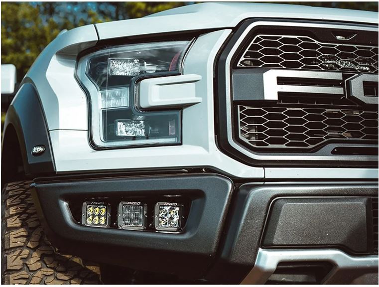 Rigid 41611 Black Stainless D-Series Bumper-Mount Bracket