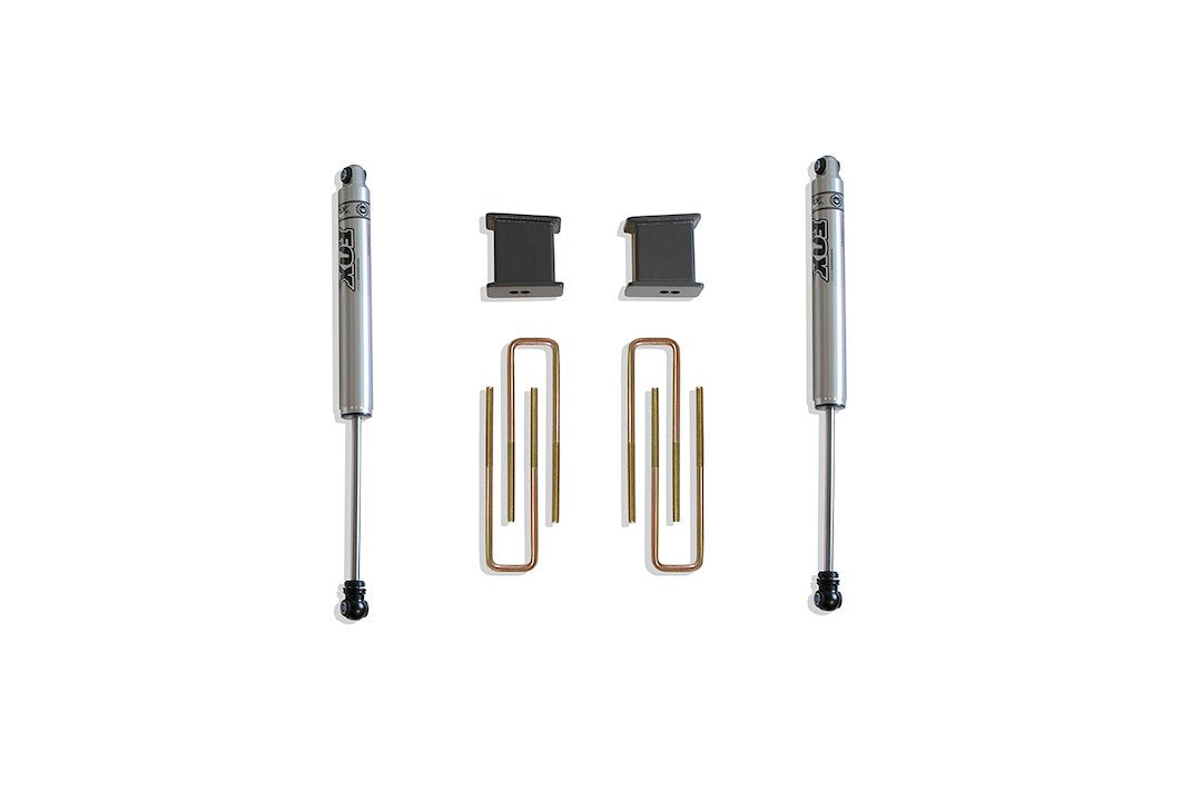 MaxTrac 901750F 4-Inch Cast-Iron Leaf Spring Block Kit