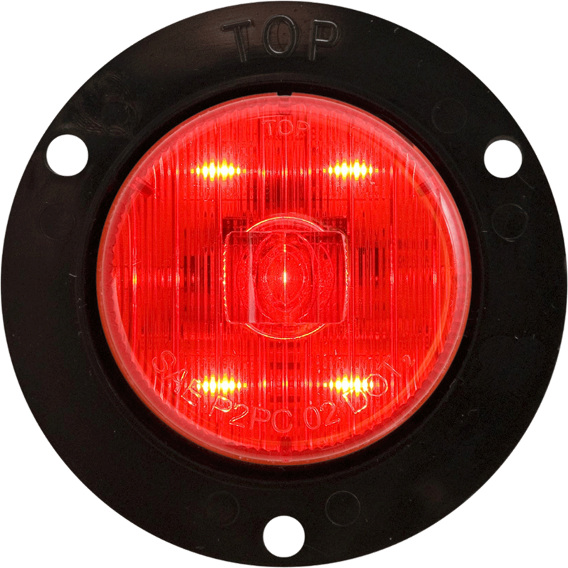 Optronics MCL52RB Flange-Mount Trailer Marker/Clearance Light