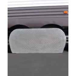 Adco 3723 Double Tire Cover – Silver, 27–29 in