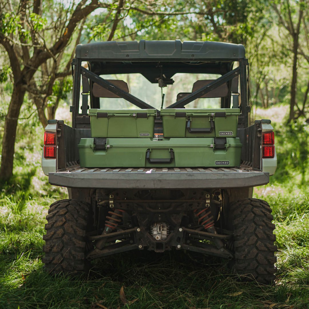Decked A0020-HRAK-GRN Halfrack 32 Ranger Green Organizer