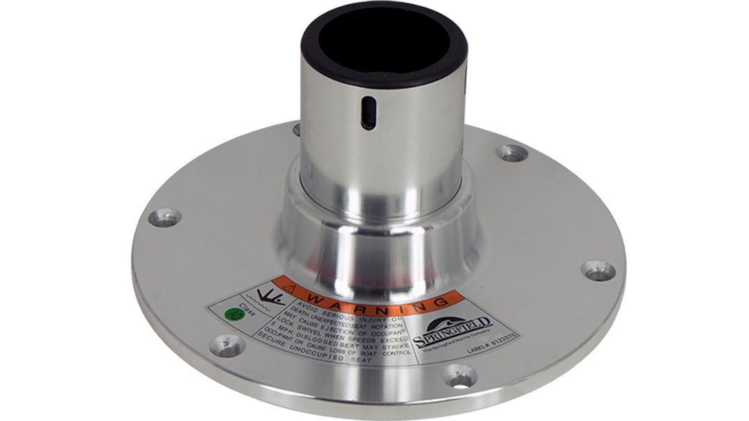 Springfield Marine 1280104-MPL Regatta 4-1/2-Inch Seat Pedestal