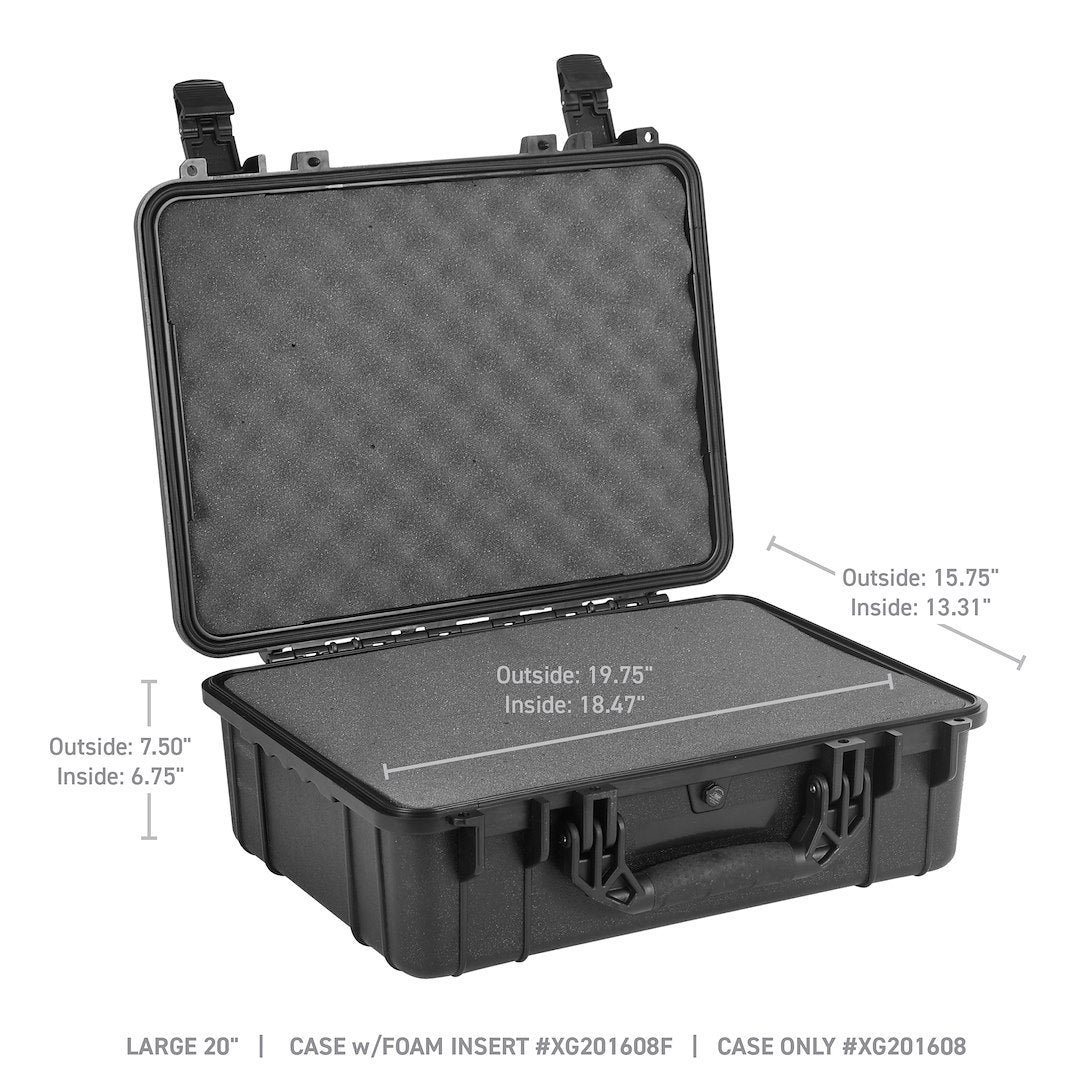 Go Rhino XG201608F Xventure Hard Case with Foam