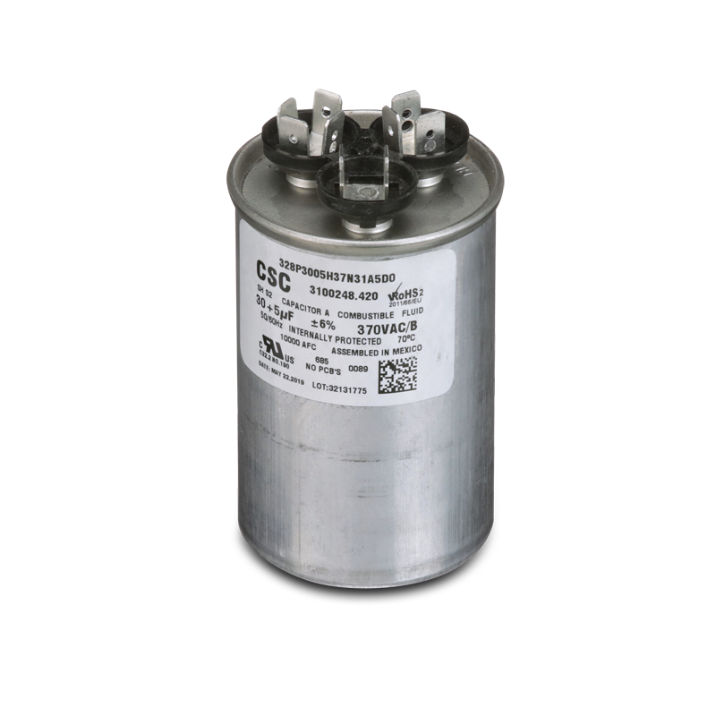 Dometic 3313107.027 30/5 MFD Run Capacitor for 13,500 & 15,000 BTU RV A/C