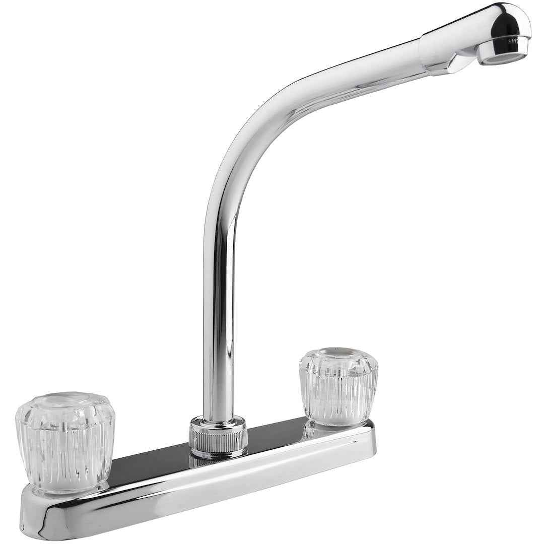 Dura Faucet DF-PK210A-CP High-Arc Kitchen Faucet - Chrome