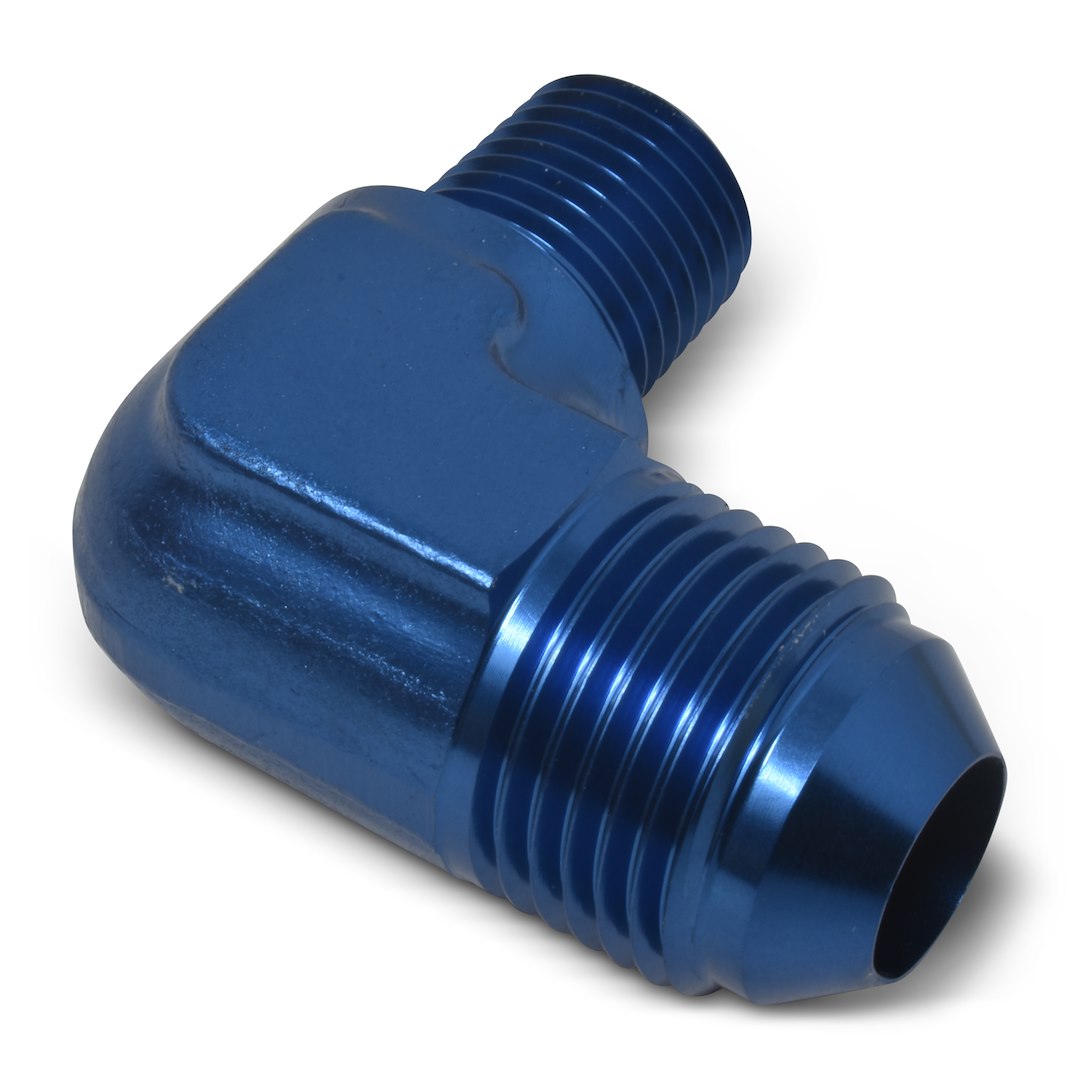 Russell 660870 Blue Anodized Elbow Adapter