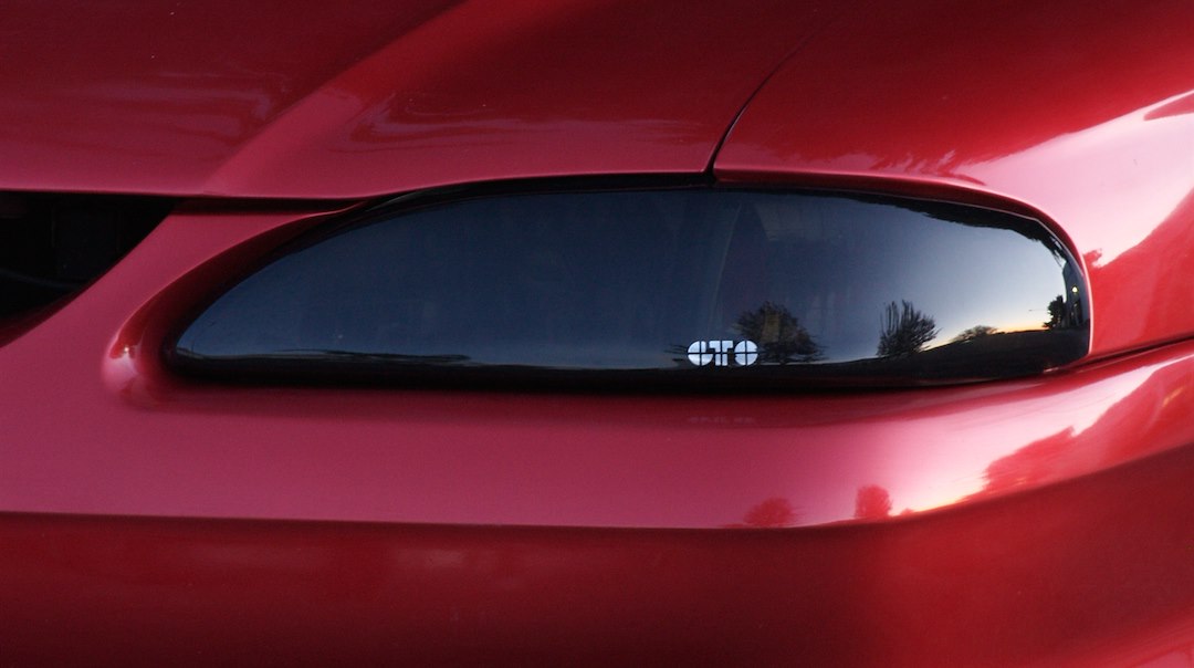 GT Styling GT0206S Headlight Cover for Ford Mustang