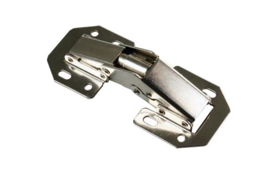JR Products Door Hinge (70705) – Color: Silver