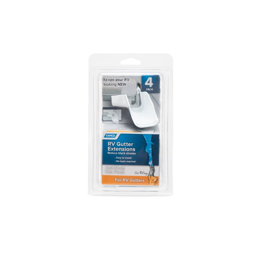 Camco Drip Rail Gutter Spout (42123) – Material: Plastic