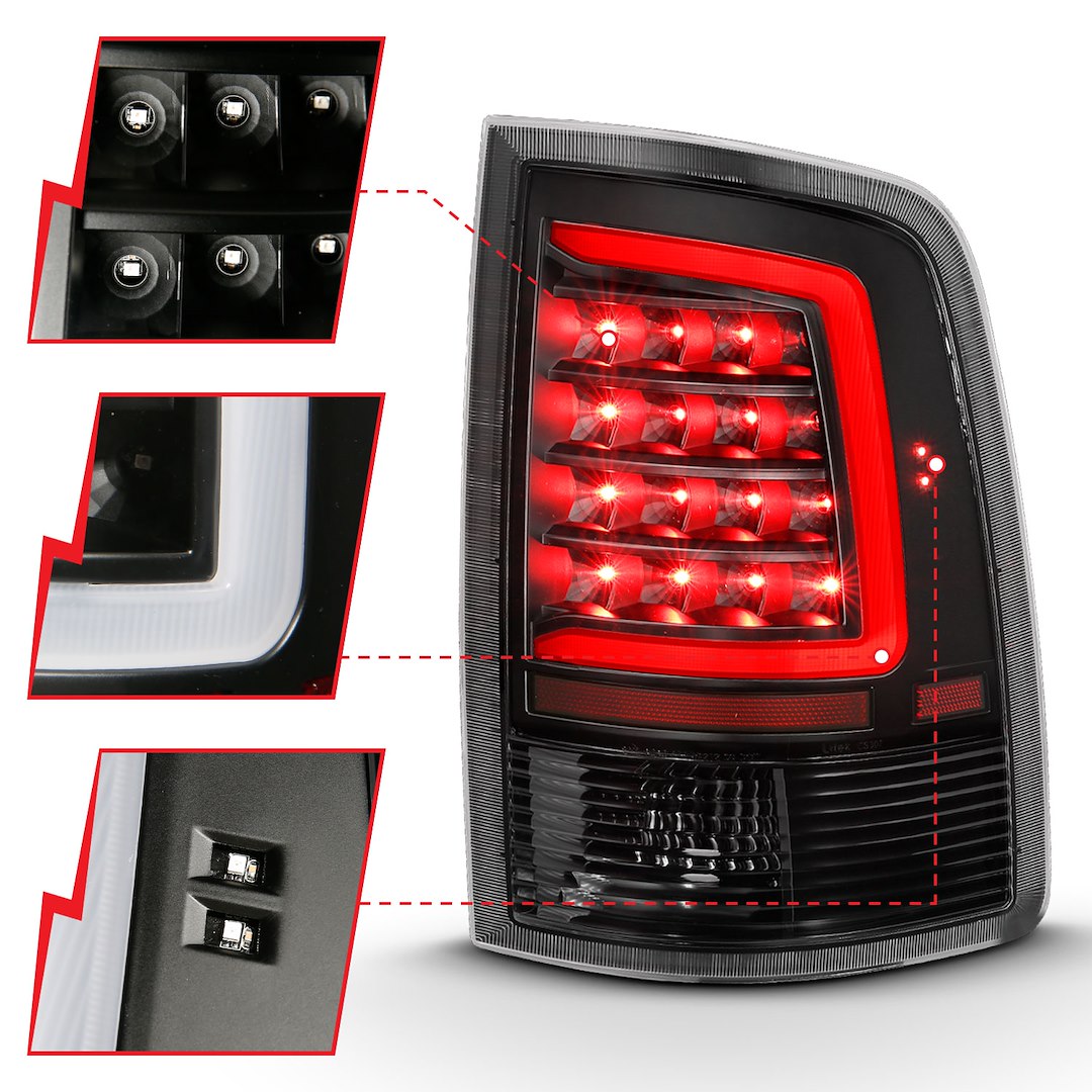 ANZO USA Uses OEM Sockets And Wiring OEM LED Tail Light Assembly 311318 - image 2