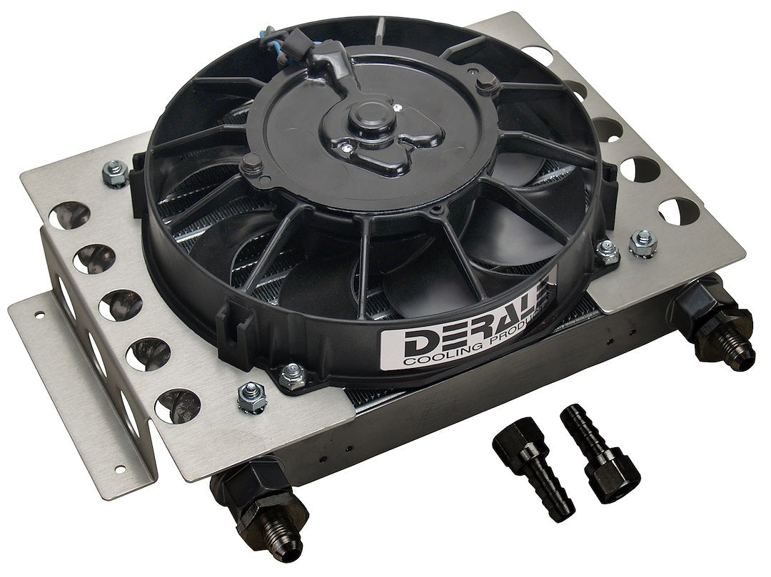 Derale 13750 Atomic-Cool 15-Row Fluid Cooler, -6 AN - image 1