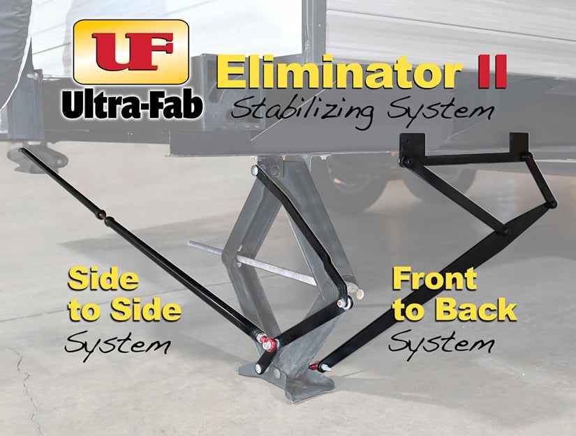 Ultra-Fab Products 48-979080 Bolt-On Scissor Jack Stabilizer - Black