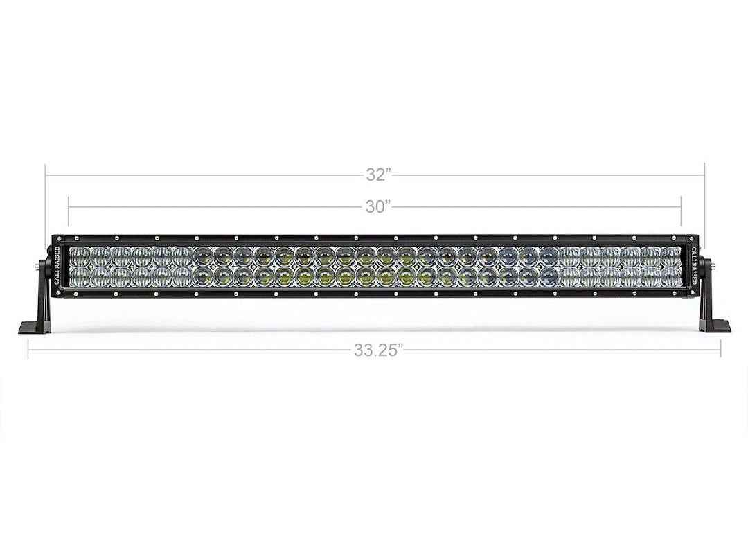 Cali Raised LED CR2573 Tacoma Combo Bar with Small Blue Backlight