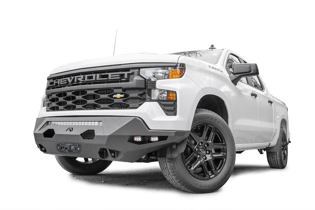 Fab Fours CS22-X5651-1 Matrix Matte Steel Bumper