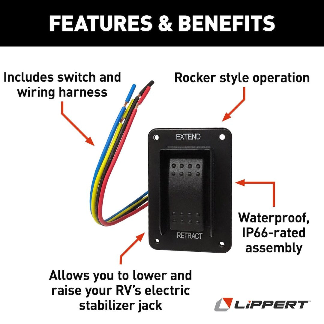 Lippert Components 387874 Leveling Jack Switch - image 6