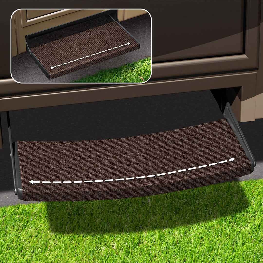 Prestofit 2-0395 Entry Step Rug - Chocolate Brown
