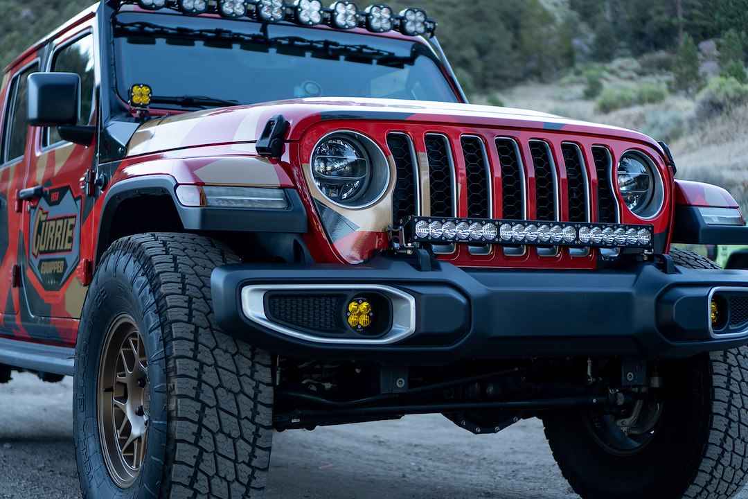 Baja Designs 447657UP 30-Inch OnX6+ Light Bar for Jeep JL/JT
