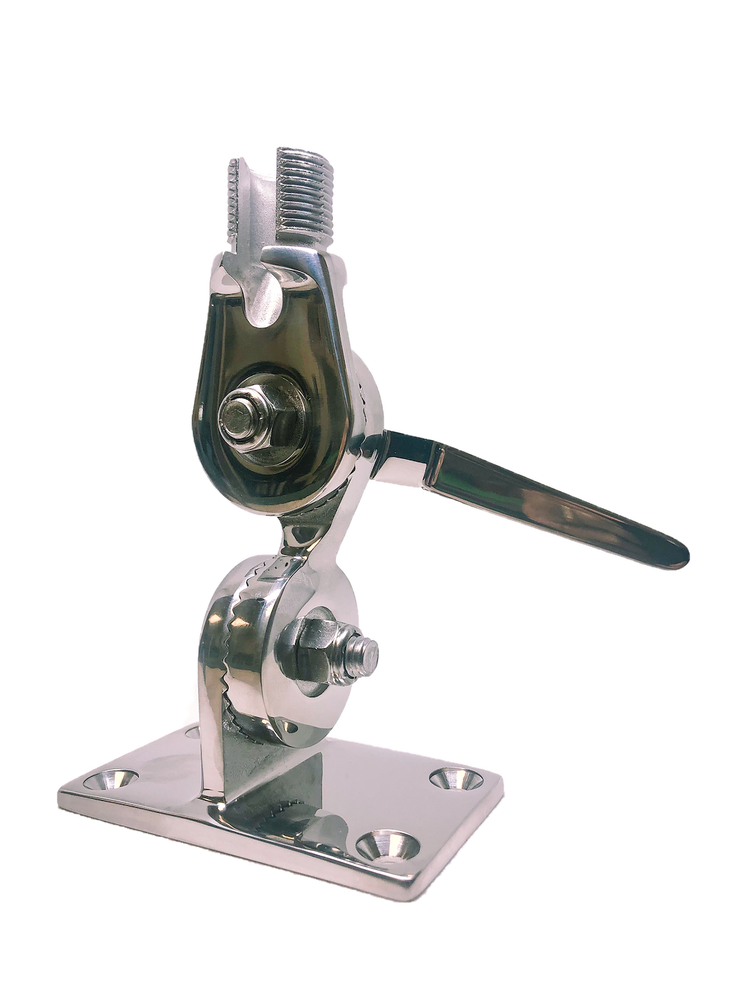 Morad 9076 Stainless-Steel Ratchet Antenna Mount