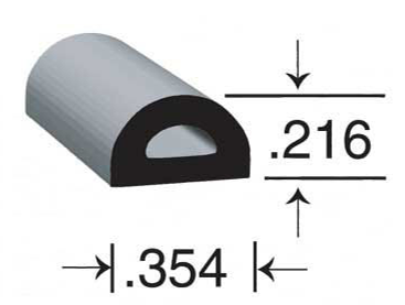 Clean Seal 1085h2-50 Multi Purpose Weather Stripping - image 1