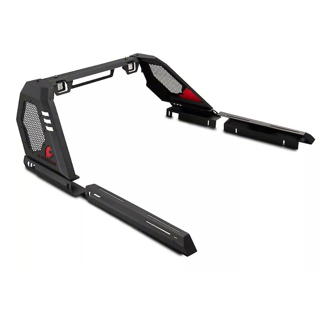 Black Horse Offroad VIRB08B Modular Powder Coated Steel Truck Bed Bar - image 1