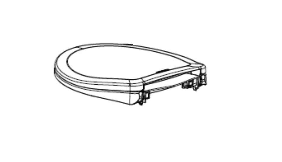 Thetford 49990 Round Toilet Seat - White