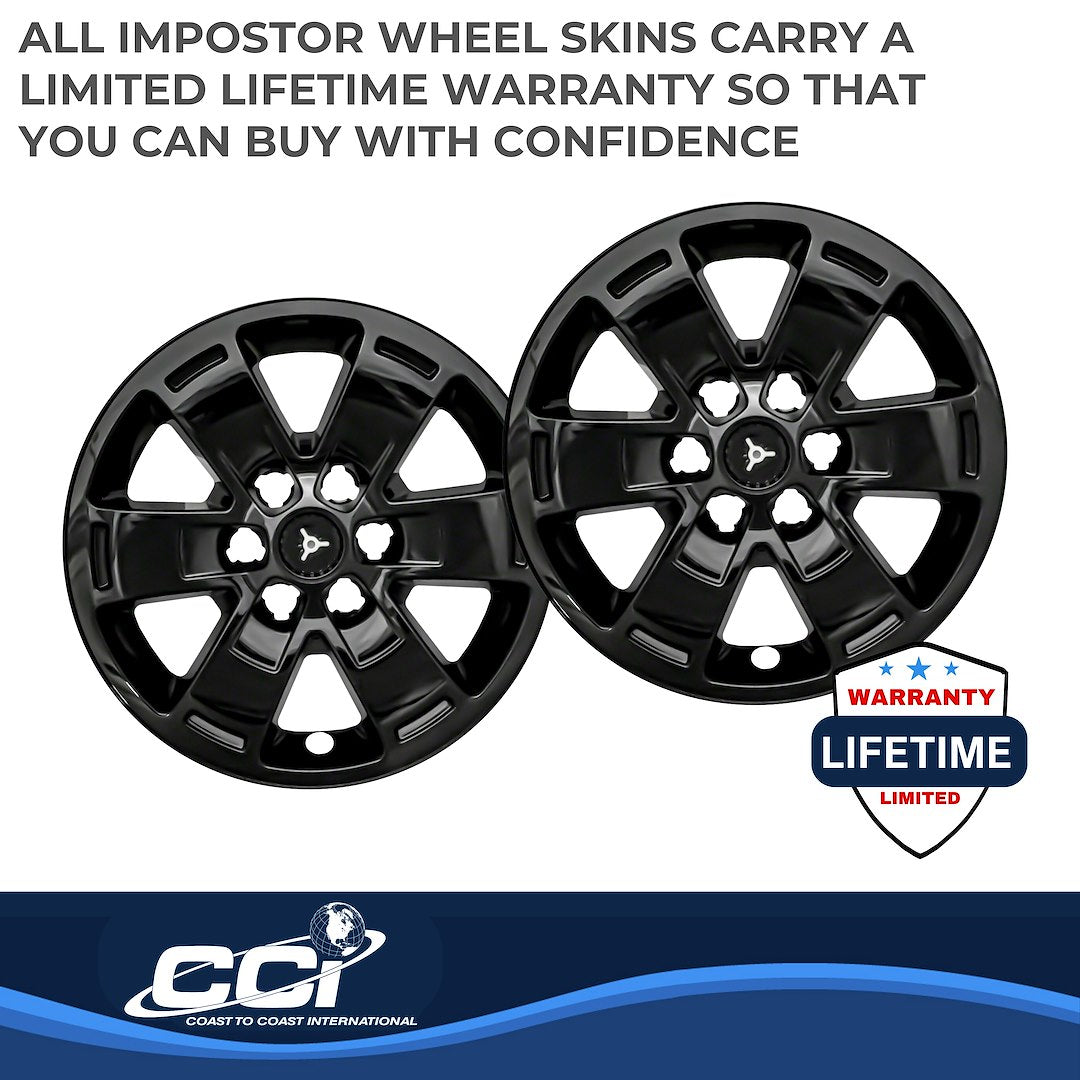 Coast To Coast IMP444BLK Black Colorado Impostor Wheel Skins - image 4