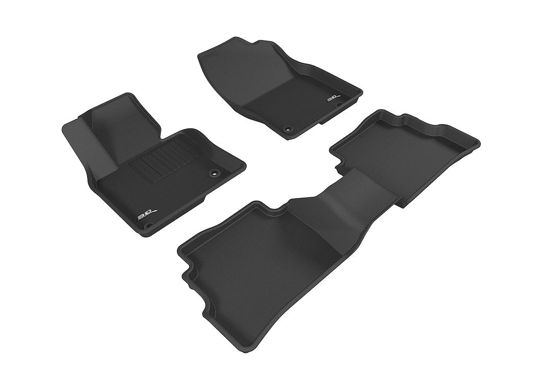 3D Mats KAGU Floor Liner Thermoplastic Rubber Of Carbon Fiber Texture L1MZ05801509 - image 1