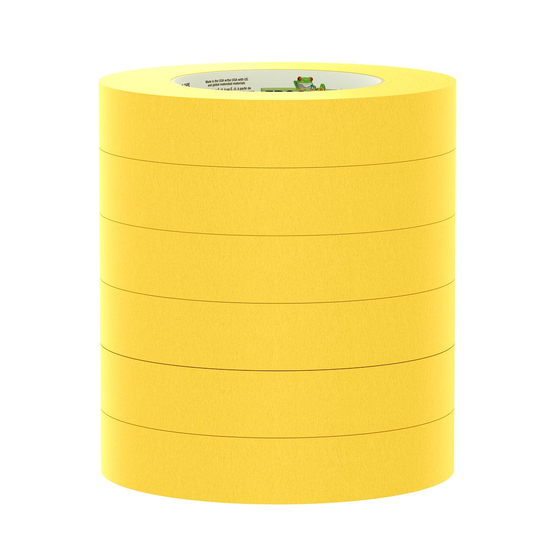 Shurtape 105320 CP 225 Gold Masking Tape, 48 Rolls