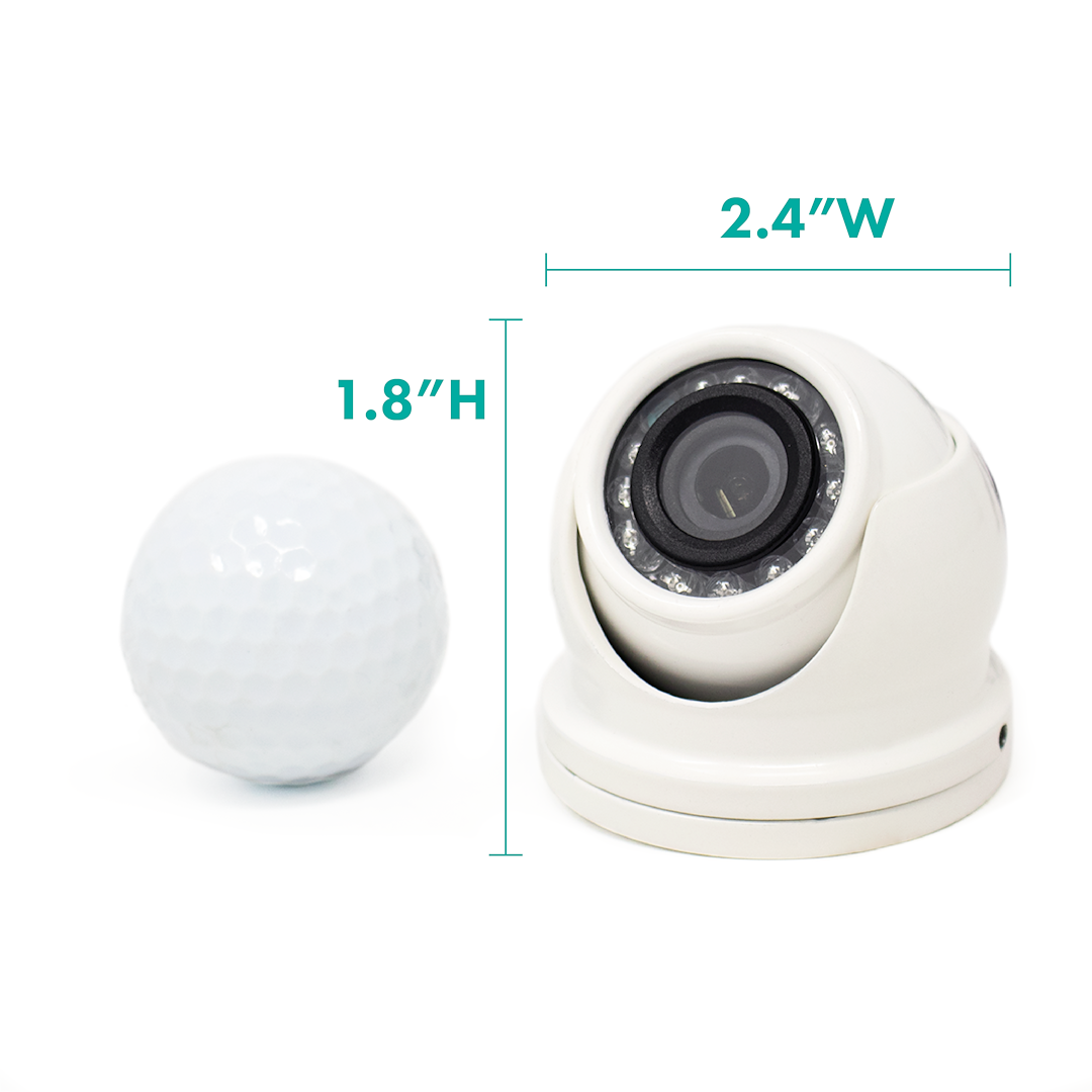 KJM C55 White 1000 TVL Mini Dome Camera