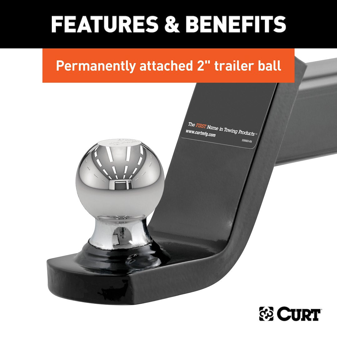 Curt 45154 Trailer Hitch Ball Mount - image 5
