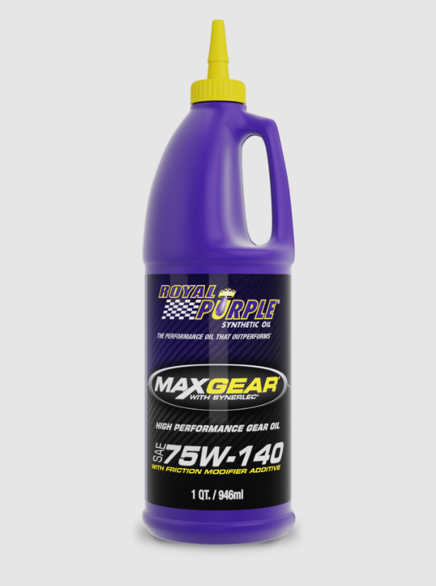 Royal Purple 01301 Max Gear Synthetic SAE 75W-140, 1 Qt