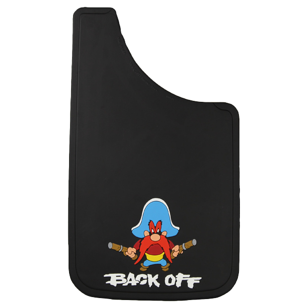 Plasticolor 000502C01 Yosemite Sam Mud Flaps, Set of 2