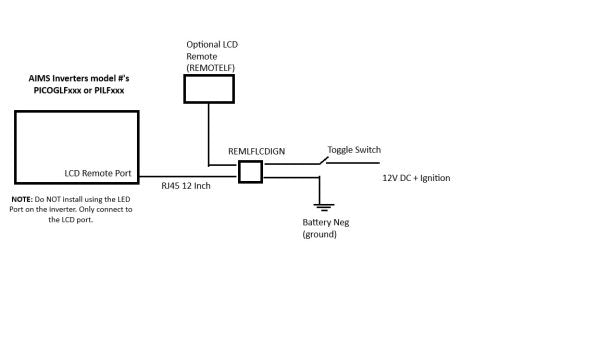 Aims Power Remlflcdign Power Inverter Remote Control - image 7