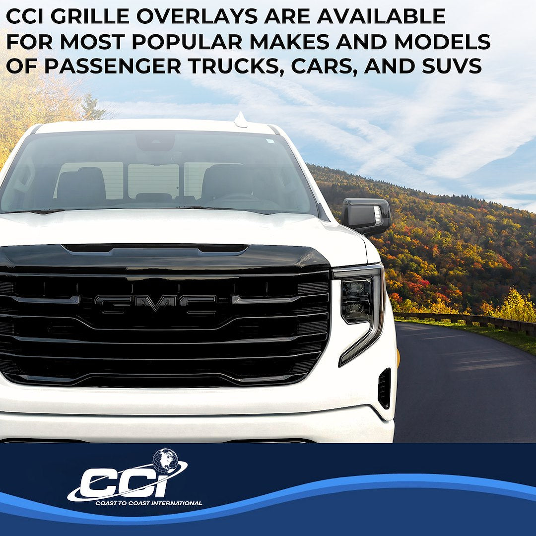 Coast To Coast GI205BLK Gloss Black 8-Piece Grille Overlay - image 5