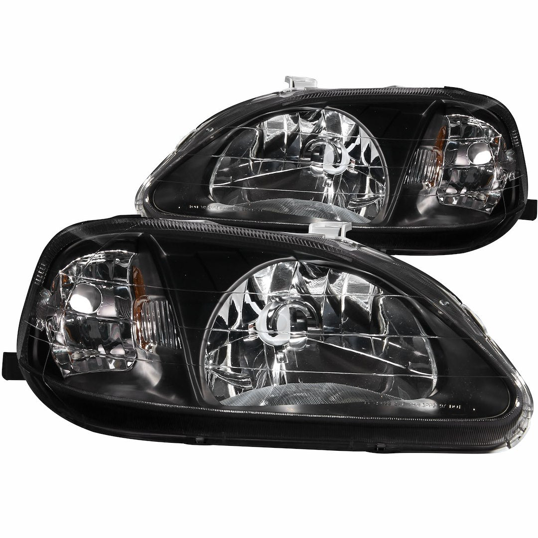 ANZO USA Crystal Clear Reflector Beam Uses OEM Bulb And Socket Headlight Assembly 121070 - image 1