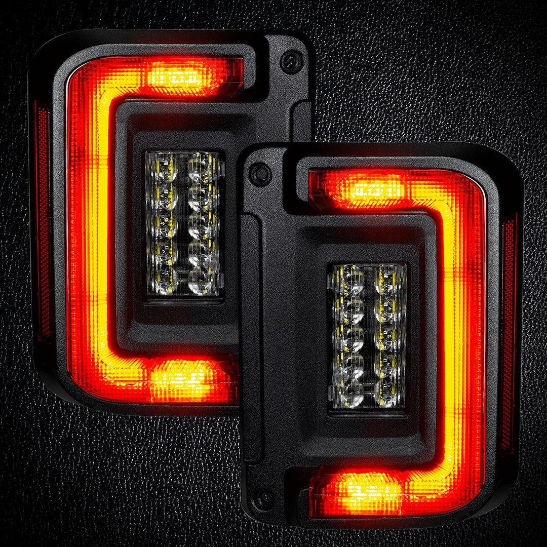 Oracle Lighting 5891-504-T V2 Flush LED Tail Lights for Jeep JK
