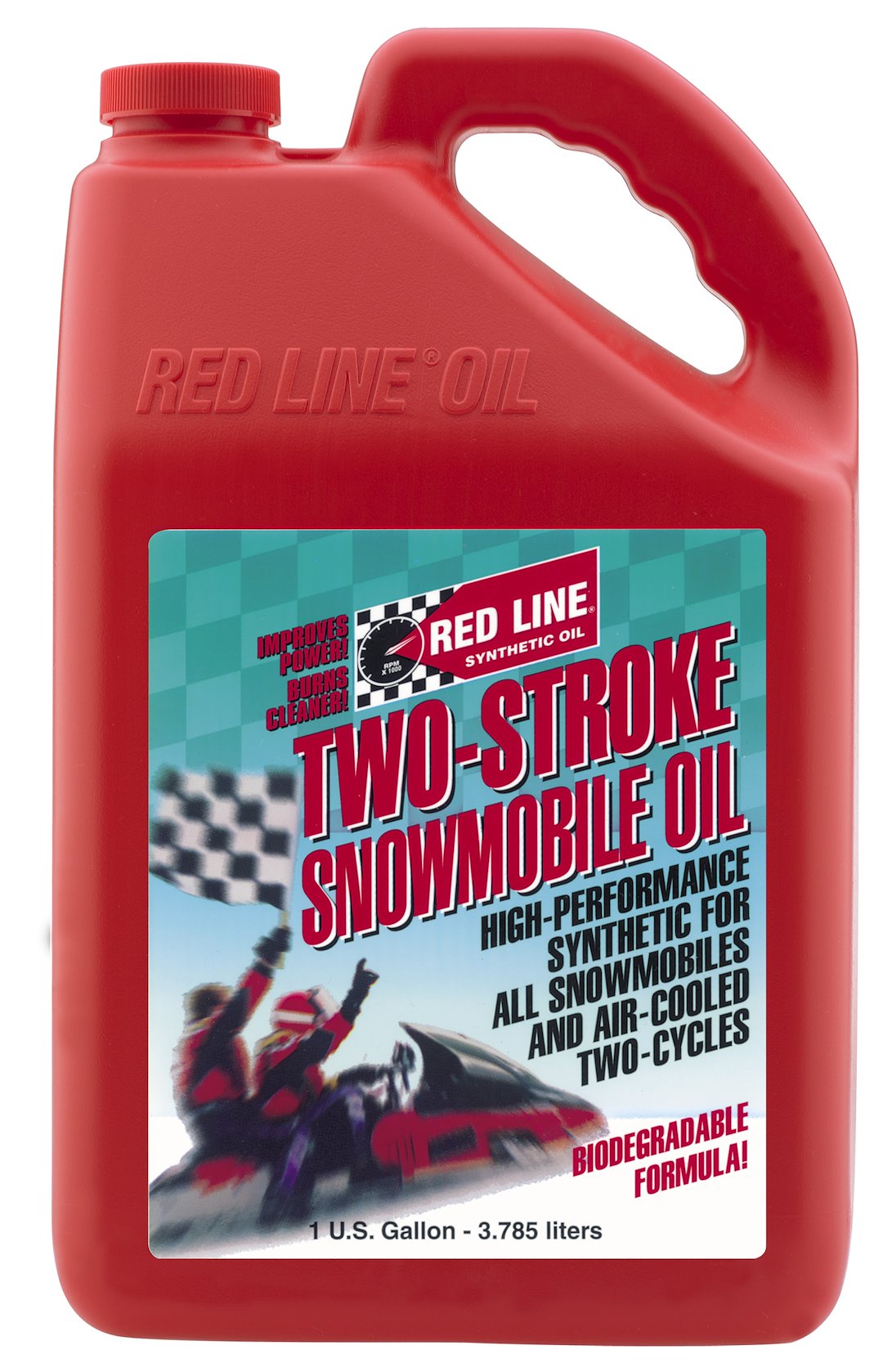 Red Line 41005 Synthetic Two-Stroke Snowmobile Oil, 1 Gal