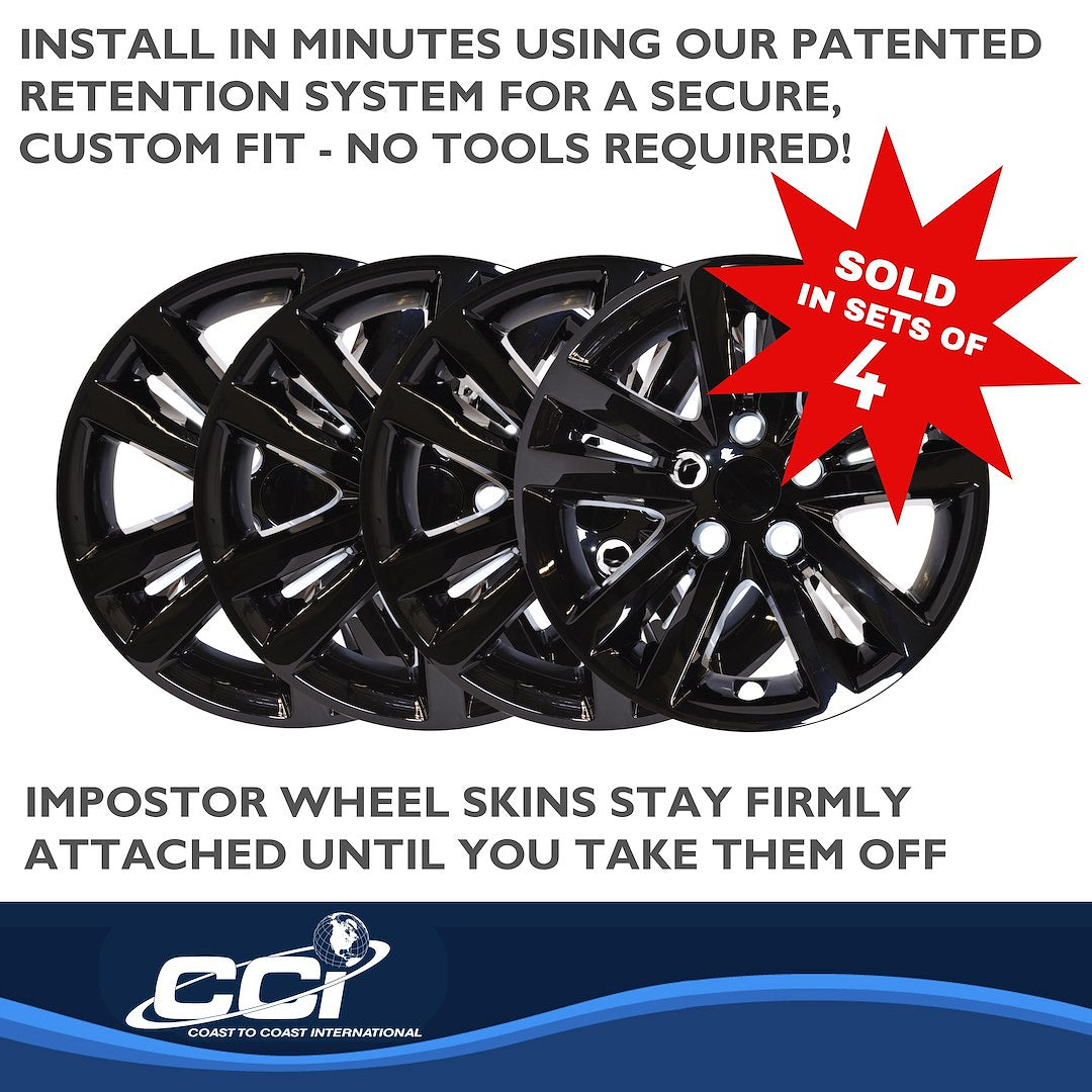 Coast To Coast IMP453BLK Black Sonata Impostor Wheel Skins - image 4
