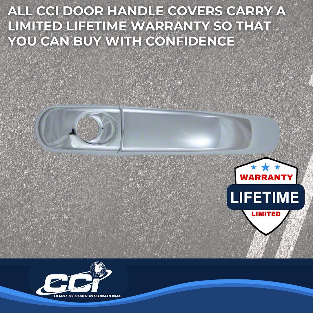 Coast To Coast DH68562B Chrome Escape Lever Covers - image 4