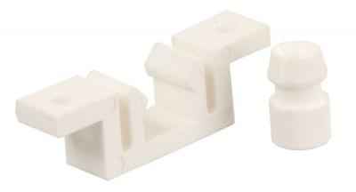JR Products Folding Door Latch 81855 – Material: Plastic