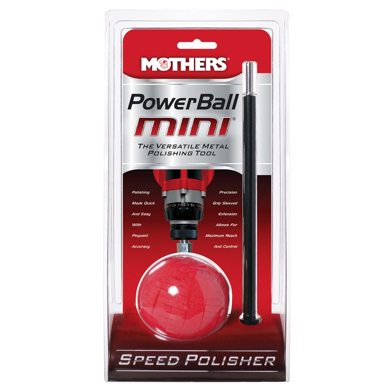 Mothers 05141 PowerBall Mini Polishing Pad with Extension