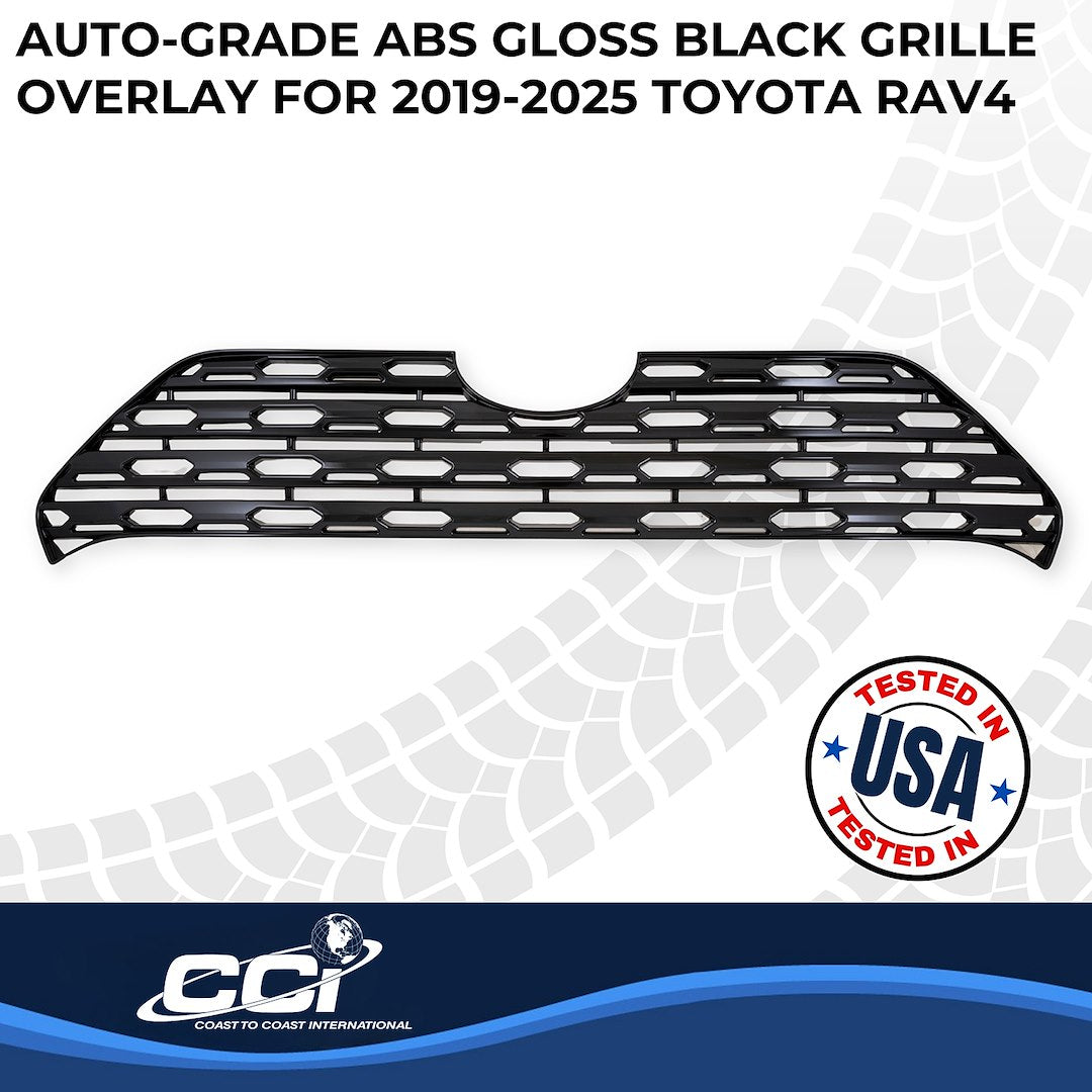 Coast To Coast GI195BLK Black Honeycomb Grille Overlay - image 3