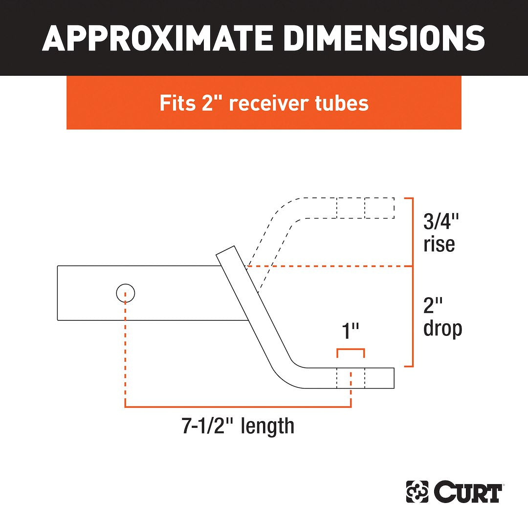 Curt 45030 Trailer Hitch Ball Mount - image 6