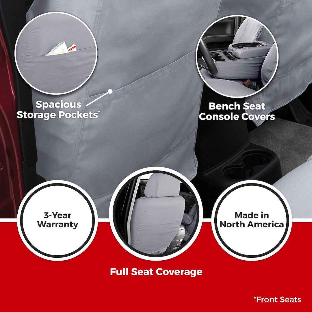 Covercraft SS2512PCCH Charcoal Transit 40/60 Bench Covers