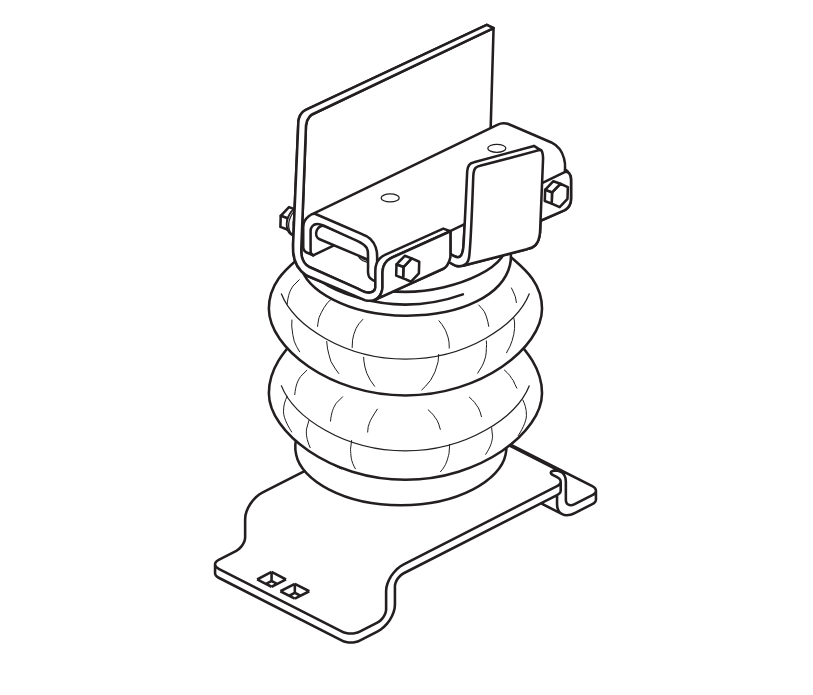 Firestone Industrial 2598 Helper Spring Kit - image 2