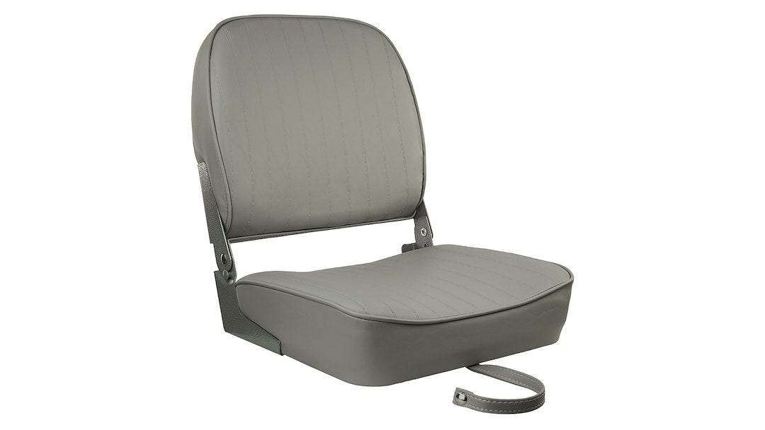 Springfield Marine 1040623 Gray Economy Coach Boat Seat
