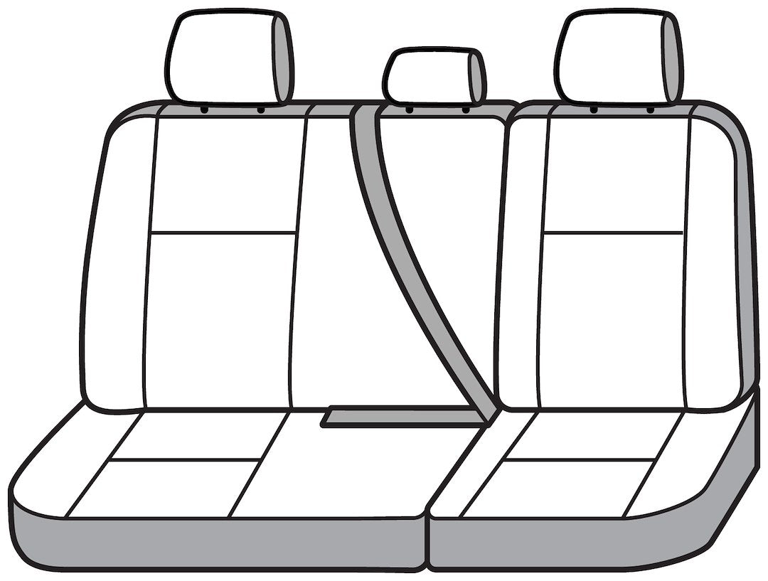 Covercraft SS8452PCCH SeatSaver Charcoal Tacoma Rear Cover - image 1